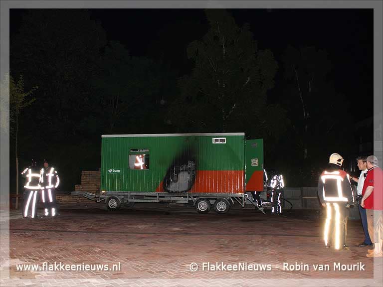 Wederom brand bij Koningin Julianaweg