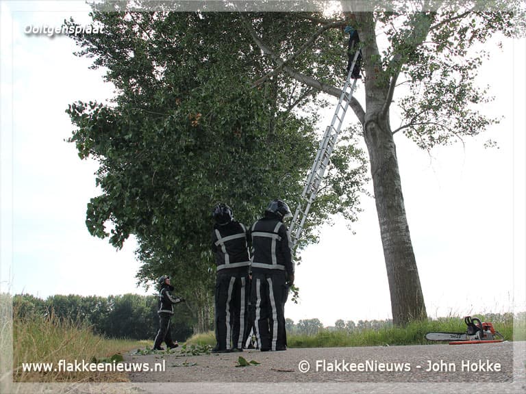 Brandweer druk door noodweer