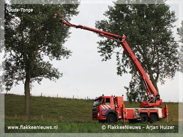 Brandweer druk door noodweer