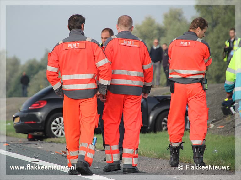 Slachtoffer omgekomen bij ernstig ongeval N59