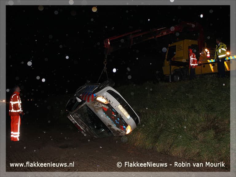 Ongeval met politievoertuig