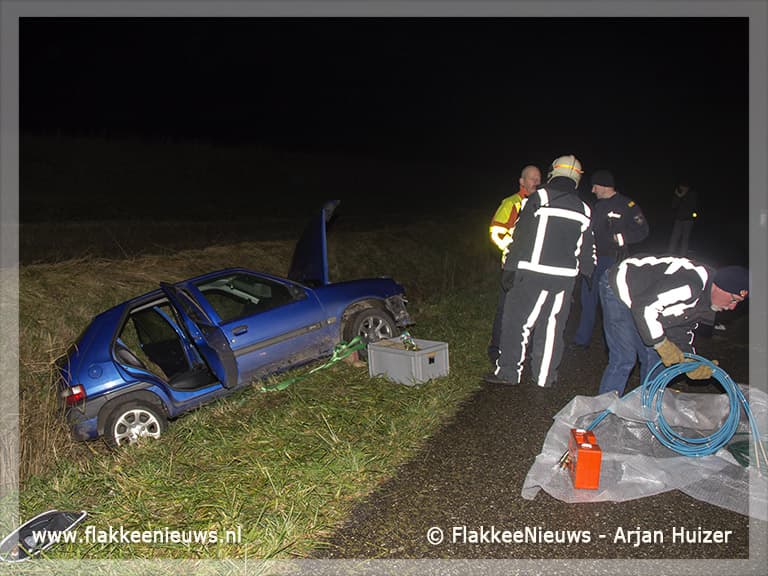 Eenzijdig ongeval op de Magdalenadijk