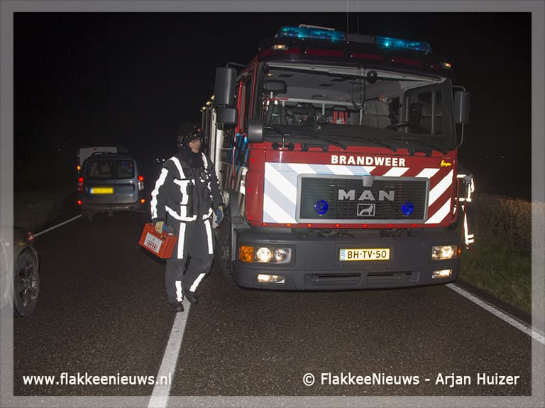 Eenzijdig ongeval op de Magdalenadijk