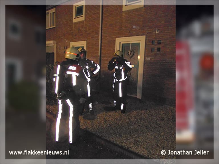 Brand in woonhuis Dirksland