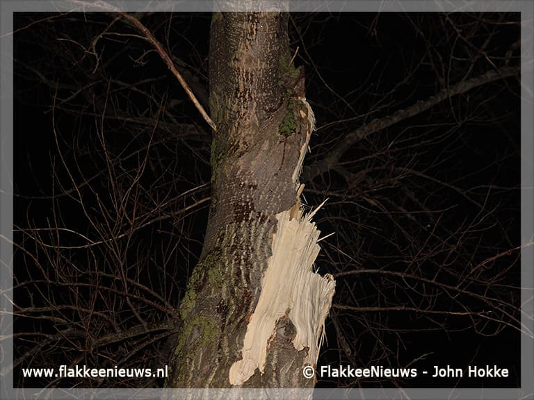 5 December storm op Goeree-Overflakkee