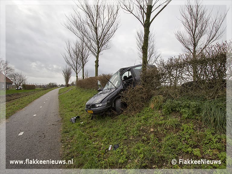 Eenzijdig ongeval Zuiddijk Herkingen