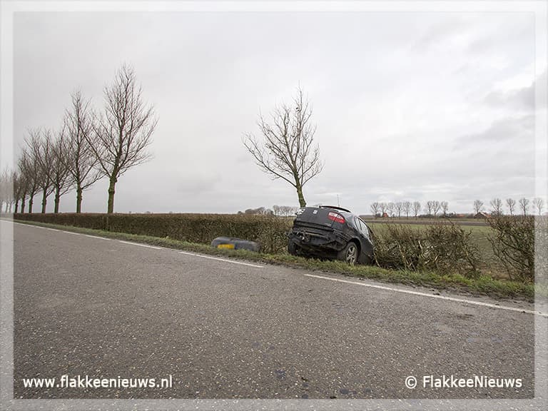 Eenzijdig ongeval Zuiddijk Herkingen