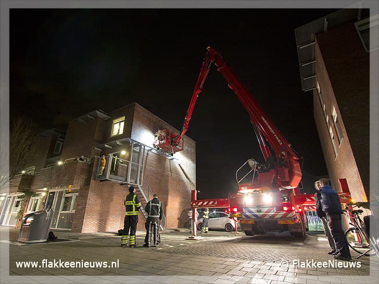 Dankbaar voor de hoogwerker