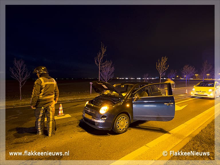 Kop-staartbotsing bij Oude-Tonge