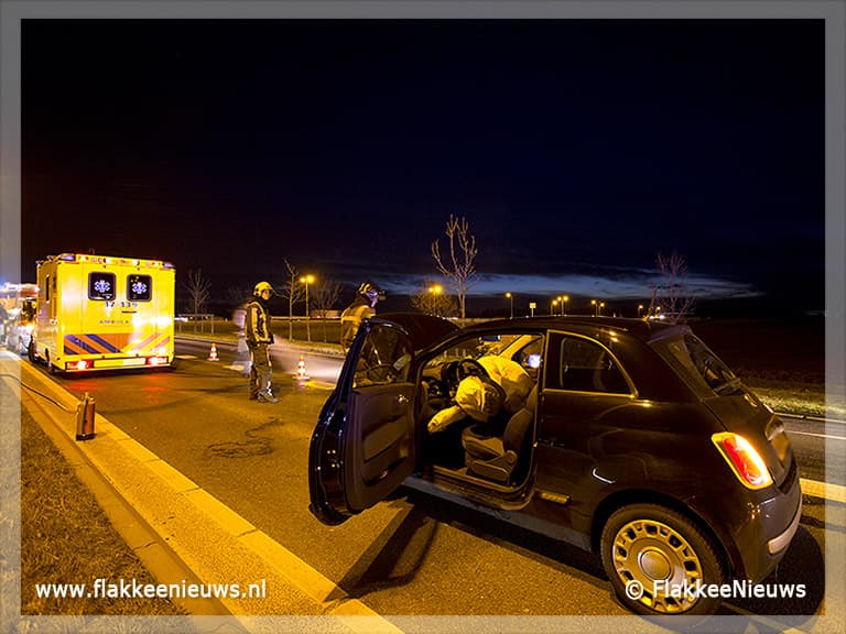 Kop-staartbotsing bij Oude-Tonge