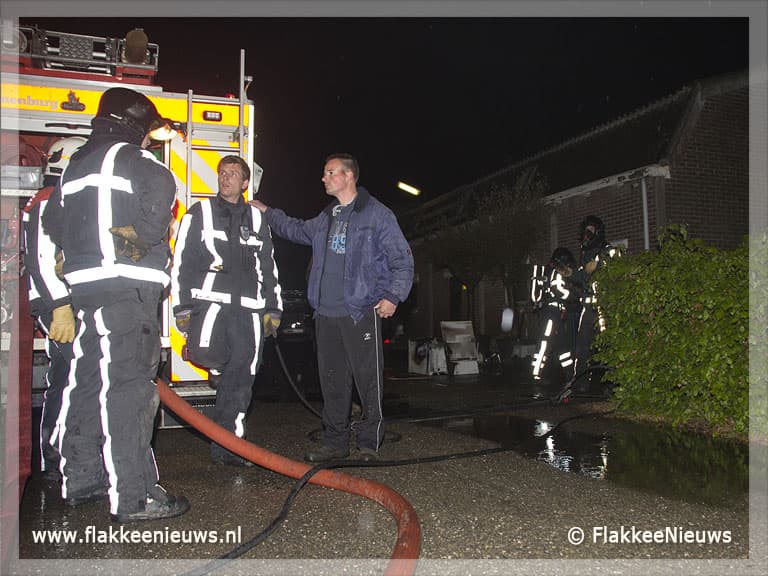 Gezin in Nieuwe-Tonge gered door brandmelder