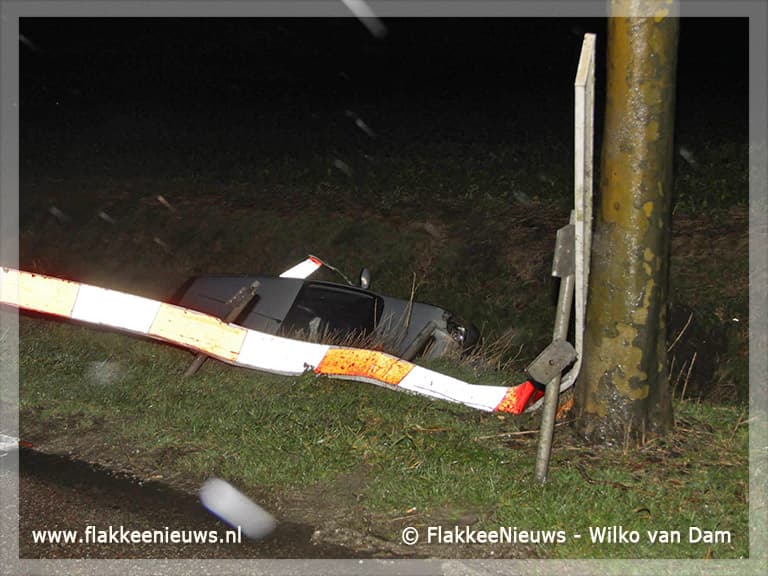 Auto total-loss na ongeval