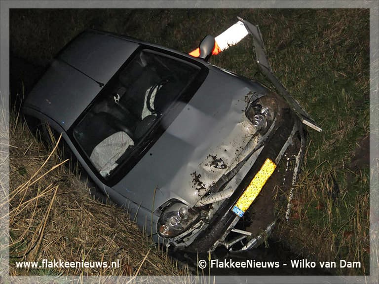 Auto total-loss na ongeval