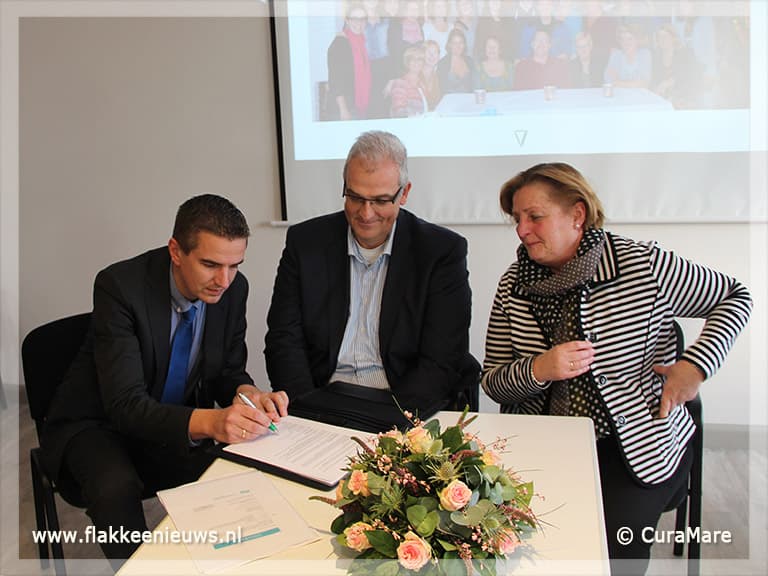 Overeenkomst CuraMare met Hoornbeeck en Albeda
