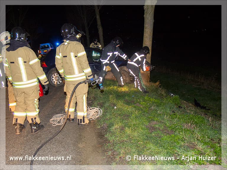 Eenzijdig ongeval bij Achthuizen