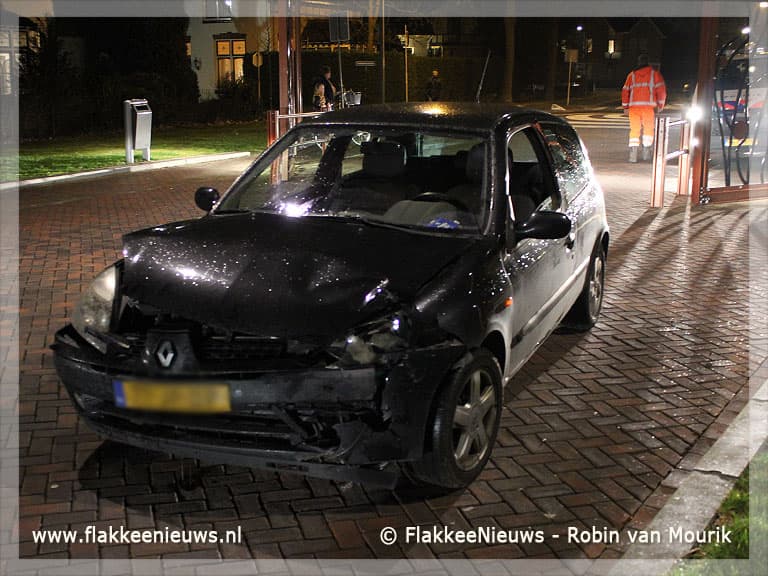 Aanrijding bij Shared Space Middelharnis