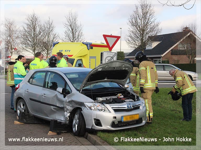 Ongeval op Stationsweg Oude-Tonge