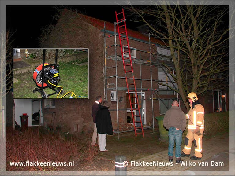 Brandweer schiet te hulp bij kleine brand