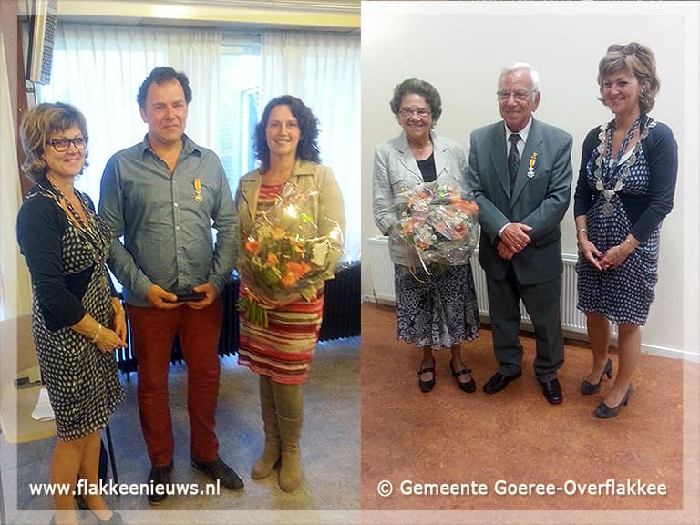 Organist en brandweerman ontvangen onderscheiding