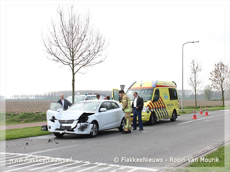 Ongeval Industrieweg Middelharnis
