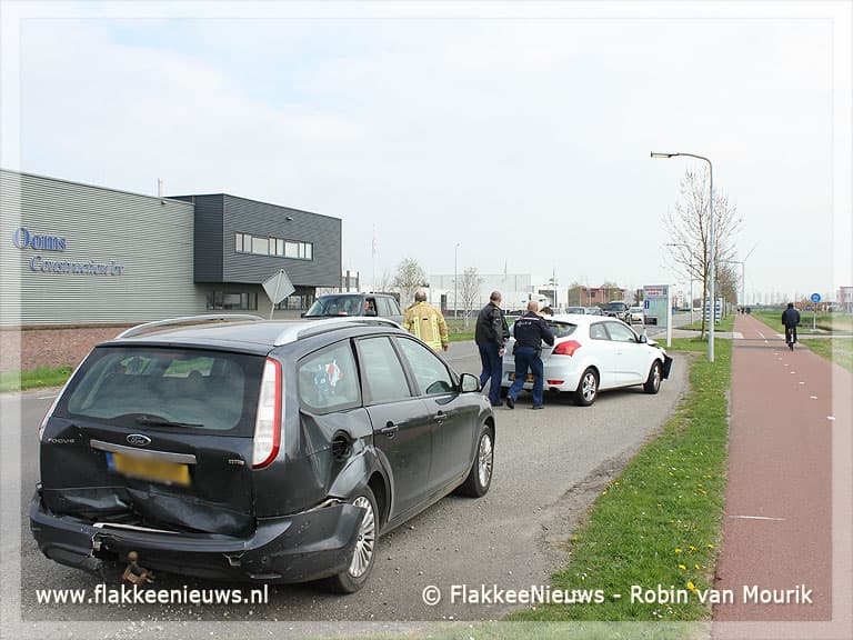 Ongeval Industrieweg Middelharnis