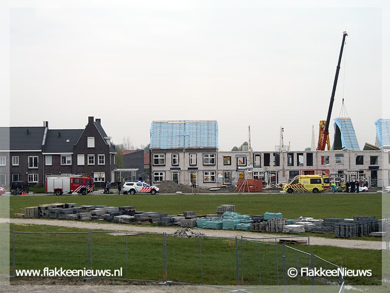 Bedrijfsongeval bij sloopwerkzaamheden Dirksland