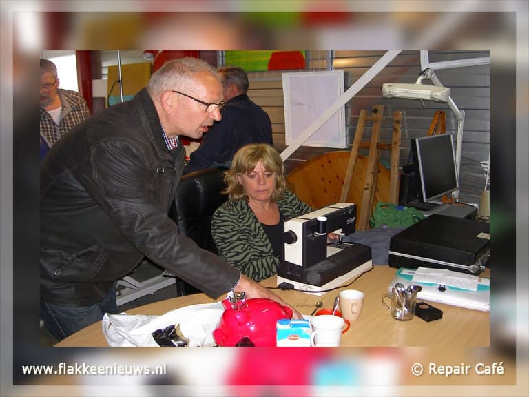 Repair Café ook voor kledingreparaties