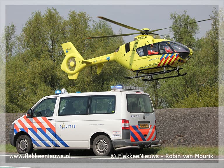 Kettingbotsing op de N59 Hellegatsplein