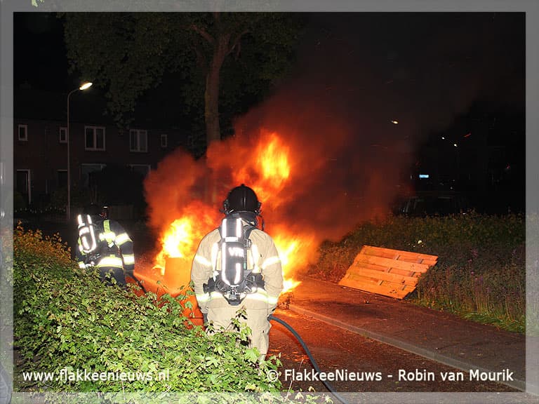 Diverse brandjes in Koningsnacht