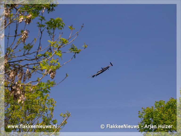 Bommenwerper uit WO2 vloog over Goeree-Overflakkee
