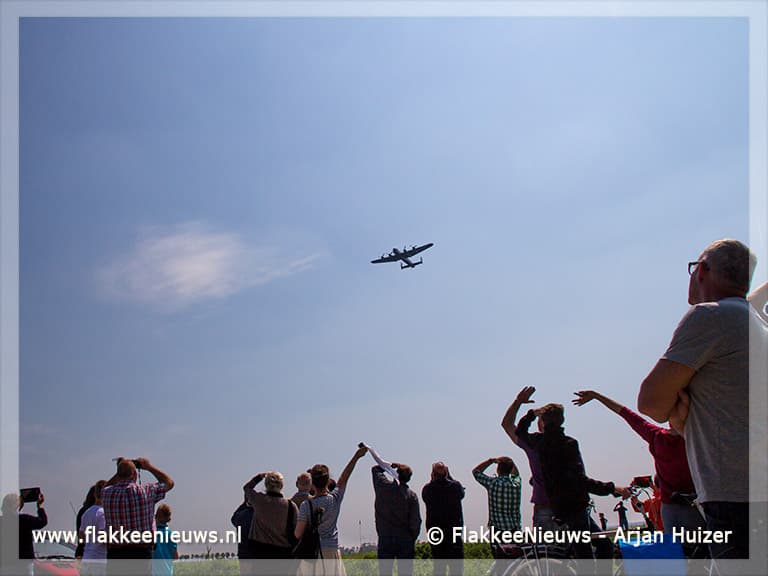Bommenwerper uit WO2 vloog over Goeree-Overflakkee