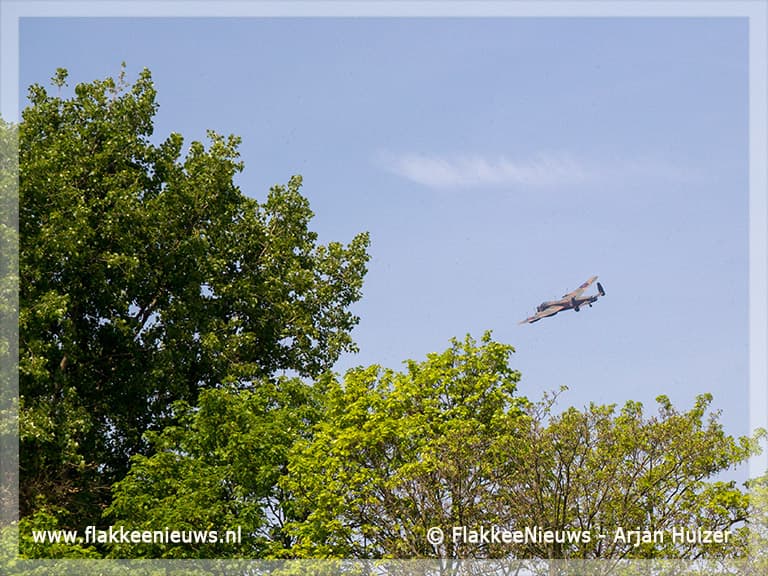 Bommenwerper uit WO2 vloog over Goeree-Overflakkee