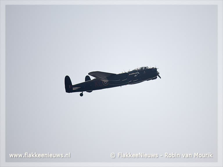 Bommenwerper uit WO2 vloog over Goeree-Overflakkee