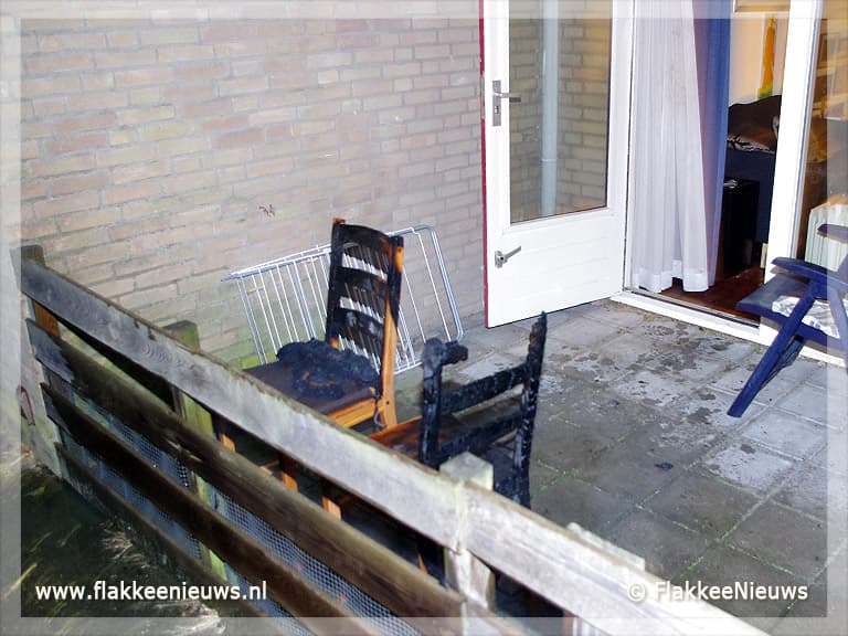 Opgeschrikt door kleine brand in woning