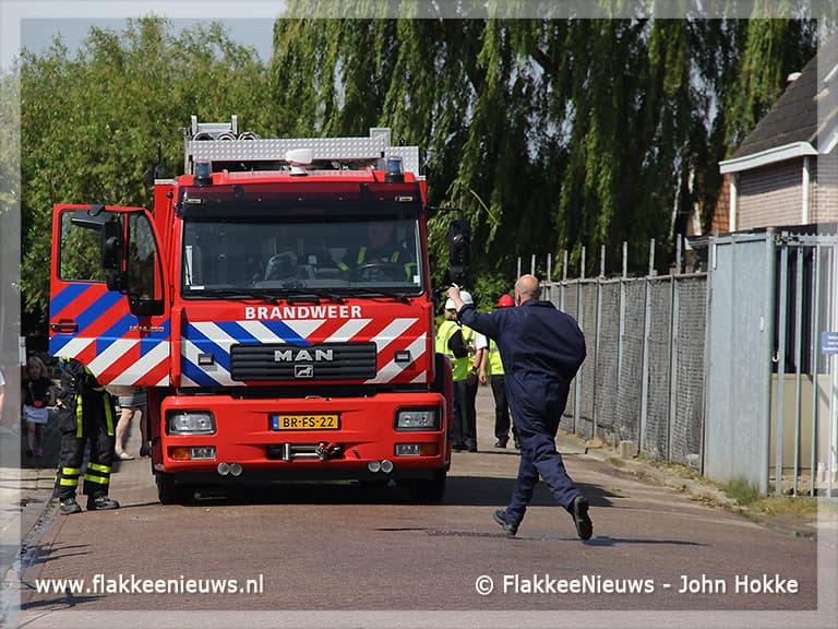Gewestelijke brandweerwedstrijd in Ooltgensplaat