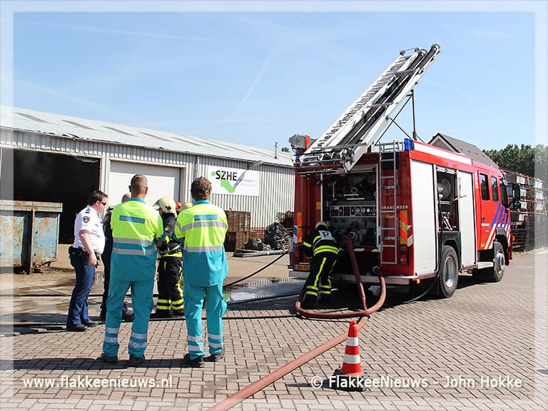 Gewestelijke brandweerwedstrijd in Ooltgensplaat