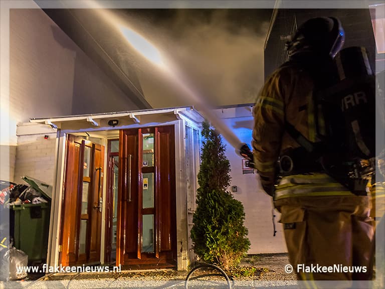 Grote brand bij Koningspleisterplaats Goedereede
