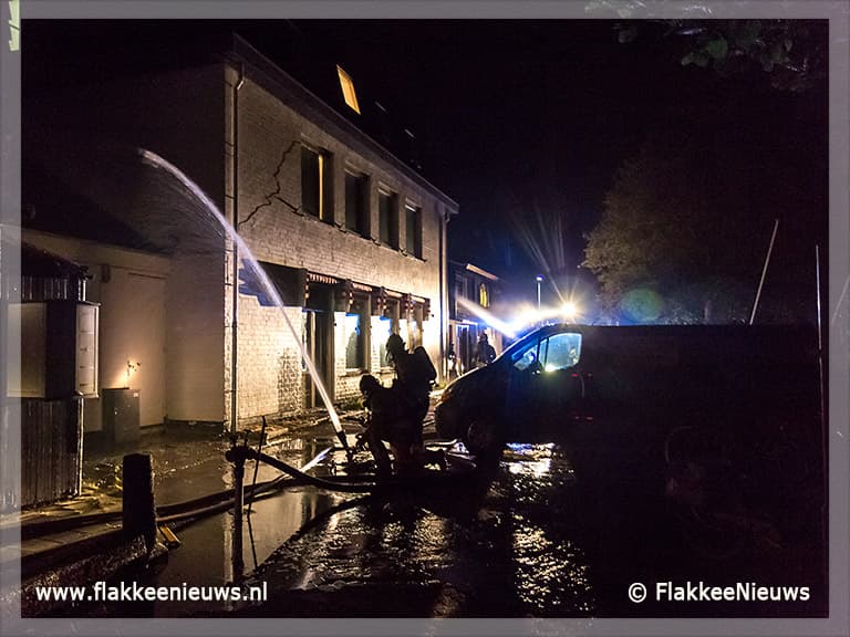 Grote brand bij Koningspleisterplaats Goedereede