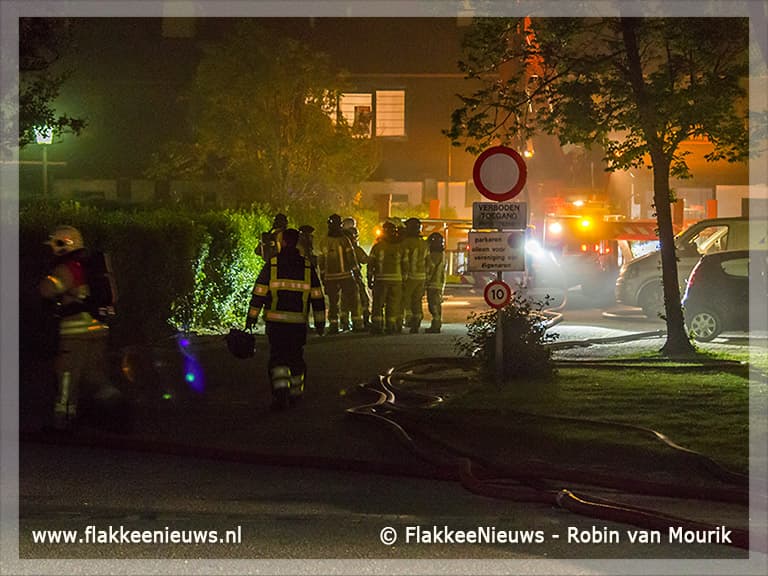 Grote brand bij Koningspleisterplaats Goedereede