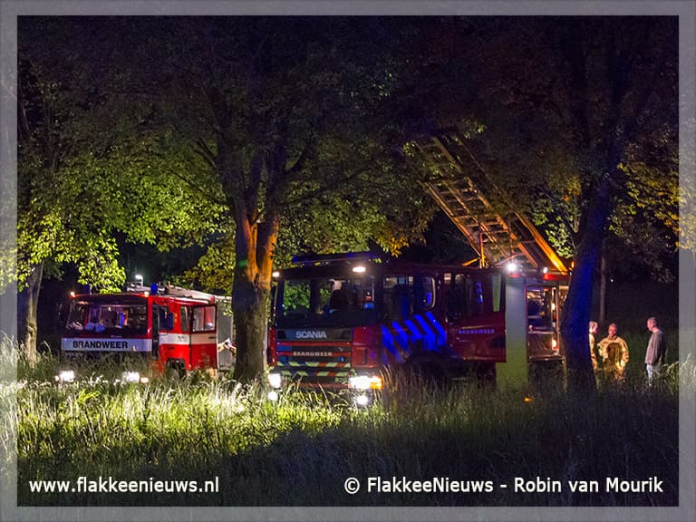 Grote brand bij Koningspleisterplaats Goedereede