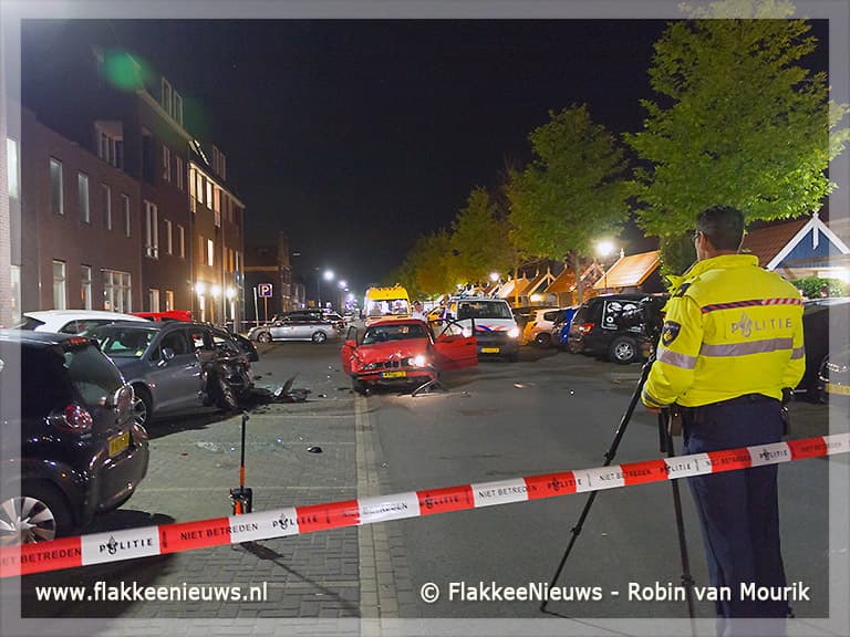 Ravage door ongeval in Middelharnis
