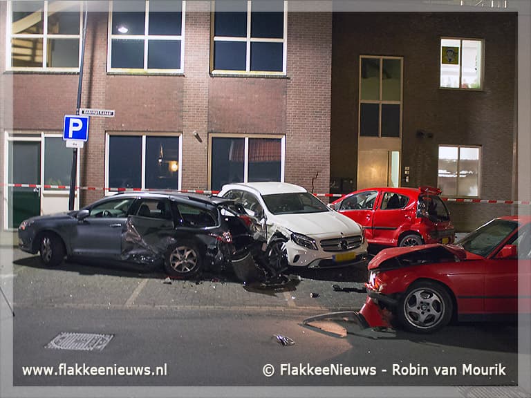 Ravage door ongeval in Middelharnis