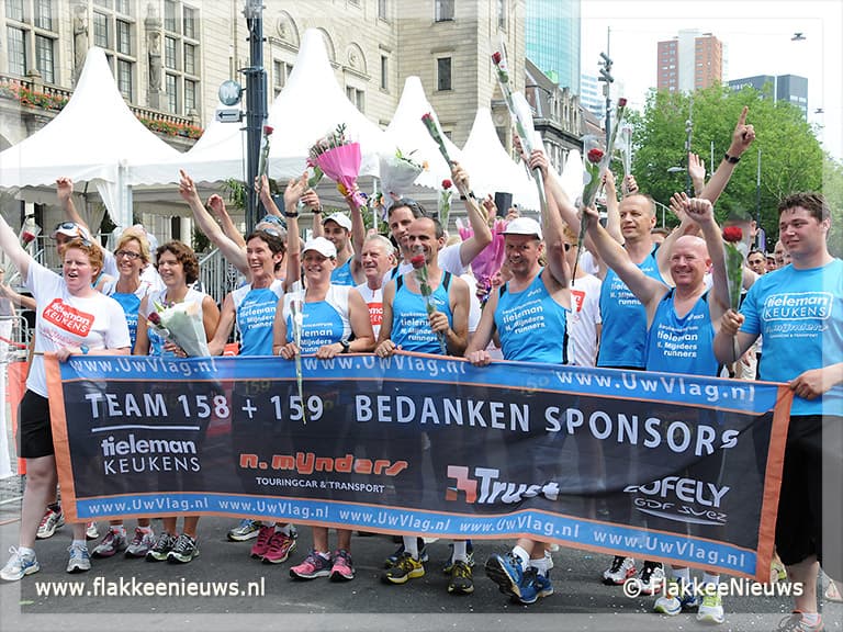 Teams doen verslag van geslaagde Roparun
