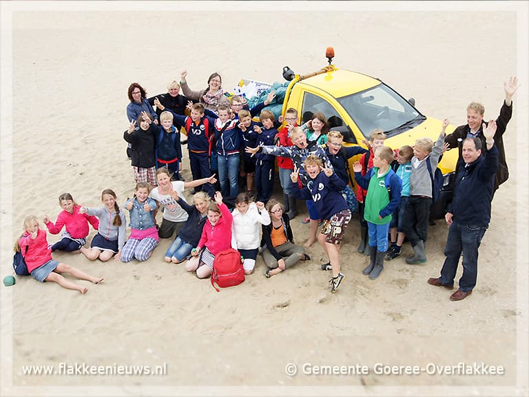 Strand-opschoondagen op Goeree-Overflakkee