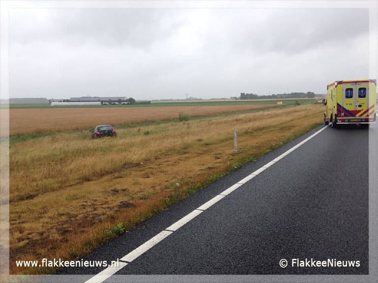 Eenzijdig ongeval op de N59