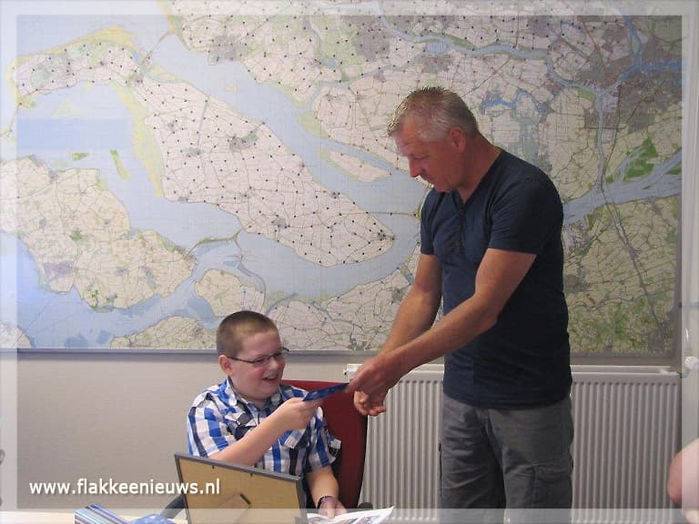 Leerling met lof geslaagd bij verkeersexamen