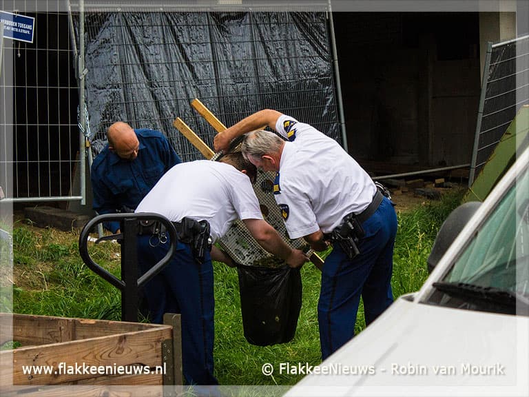 Kleine hennepkwekerij ontdekt