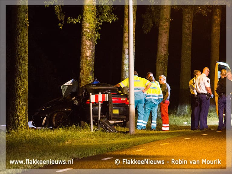 Twee dodelijke slachtoffers bij ongeval Middelharnis