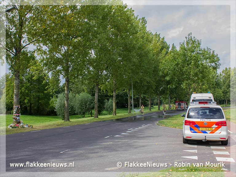 Plaatselijk onderzoek naar dodelijk ongeval Middelharnis