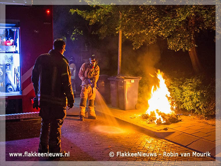 Te hard, gevallen, verlaten plaats ongeval en brandjes